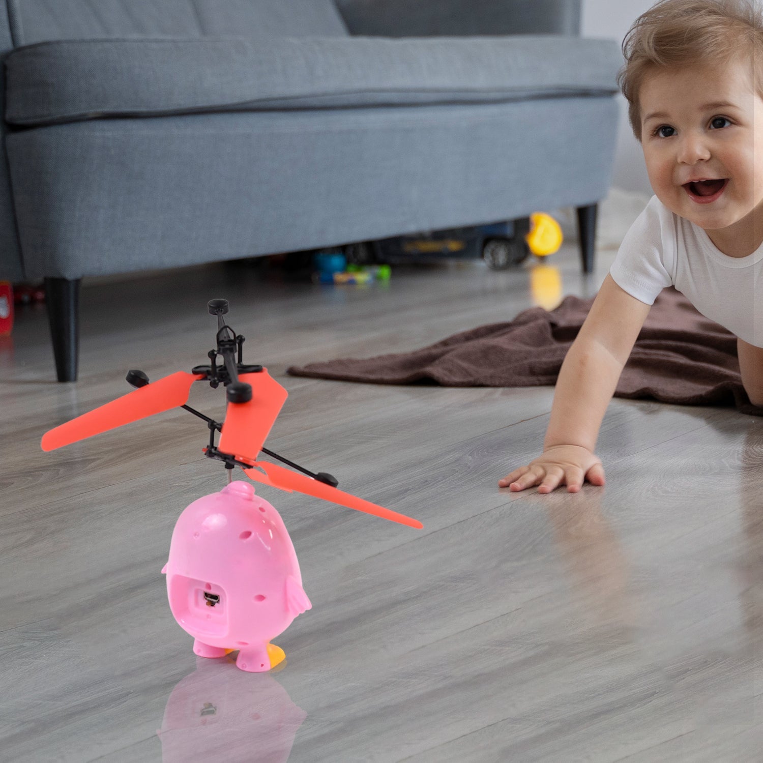 Electroplay Flying Bird RC Toy with LED & Remote Control – Pink Owl Design (1 Set) Electroplay Flying Bird RC Toy with LED & Remote Control – Pink Owl Design (1 Set)